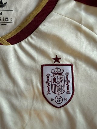 Camiseta Adidas España 2026 Crop Top Mujer Talla M