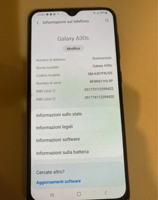 Samsung Galaxy A30s Smartphone