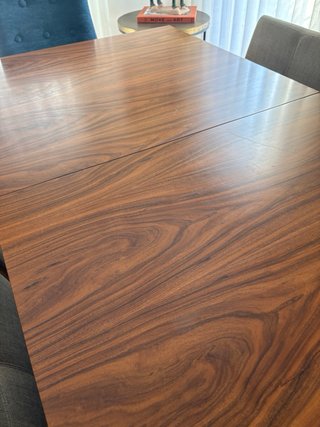 Mesa de comedor extensible madera