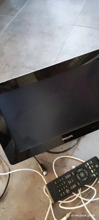 Pantalla Philips con batería y lector de tarjetas