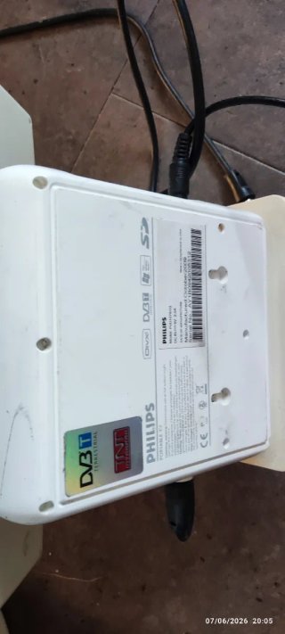 Pantalla Philips con batería y lector de tarjetas