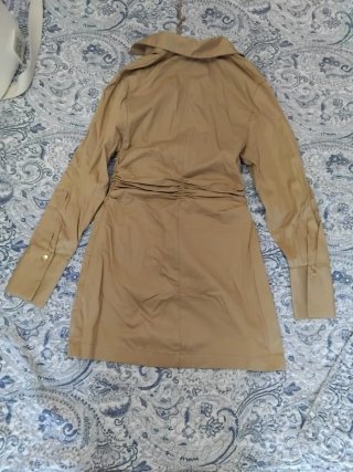 Gabardina Zara Beige