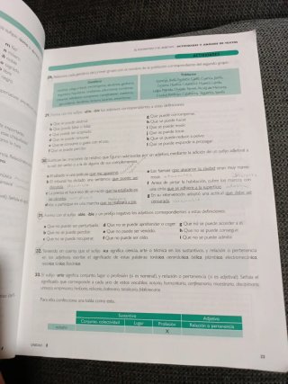 Lengua castellana y literatura 1, Le Bachillerato