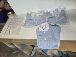 Traje infantil azul nuevo