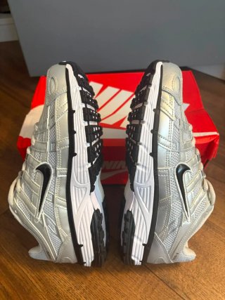 Zapatillas Nike P-6000 Plata/Negro