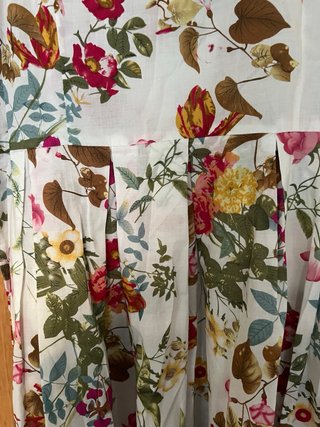Vestido floral Hope blanco multicolor