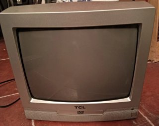 TV TCL con DVD Integrado Gris