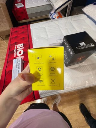 Alarma de movimiento PIR con sirena 120dB