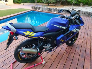 Yamaha TZR 50 Azul y Amarilla
