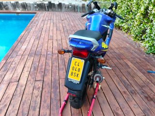 Yamaha TZR 50 Azul y Amarilla