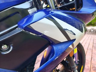 Yamaha TZR 50 Azul y Amarilla