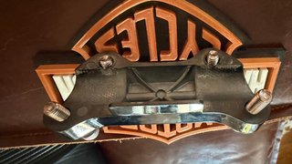 Base Torretas Harley Davidson Negra