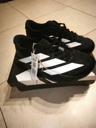 Zapatillas Adidas Adizero Negras Blancas