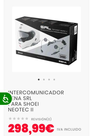 Shoei GT Air 2 Talla L con Sena SRL2