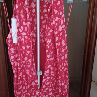 Vestido Halter Satinado Estampado Zara