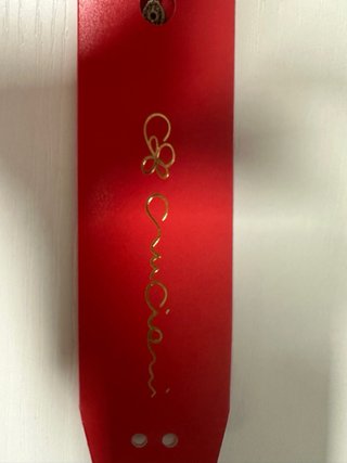 Bracciale Cruciani color oro/beige con brillantini