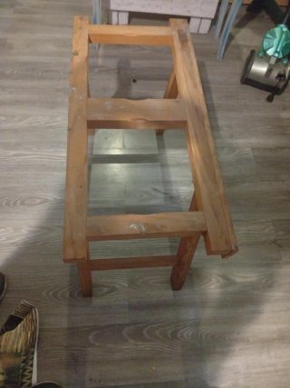 Banco de trabajo de madera