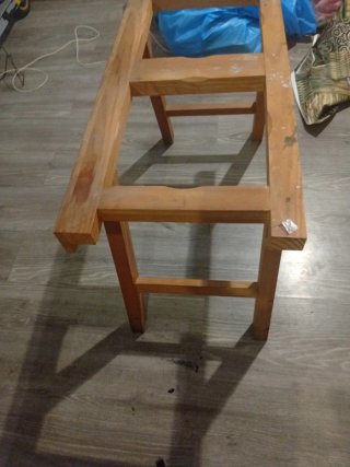 Banco de trabajo de madera