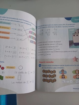 Repaso vacaciones santillana 2° primaria