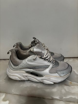 Dior B22 Sneakers Grigio Argento