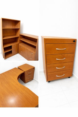 Conjunto Muebles Oficina Madera