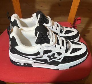 Louis Vuitton LV Skate Bianche Nere Taglia 45