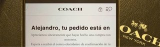 Bolso Coach Negro Tabby Hombro 26 nuevo