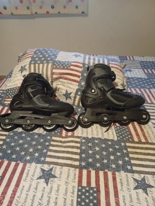 Patines Oxelo Talla 43 con Protecciones y Bolsa