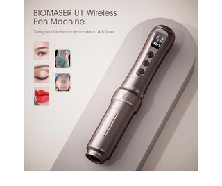 Biomaser U1 Máquina Maquillaje Permanente Oro/Pla