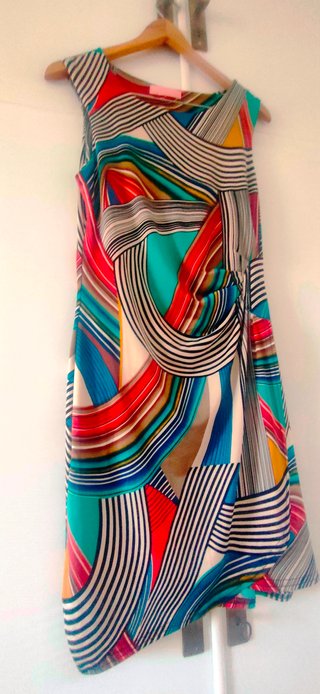 Vestido Elissa estampado multicolor