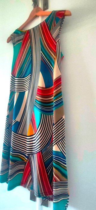 Vestido Elissa estampado multicolor