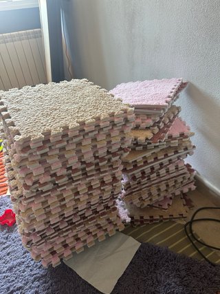 Alfombras puzzle esponjosas