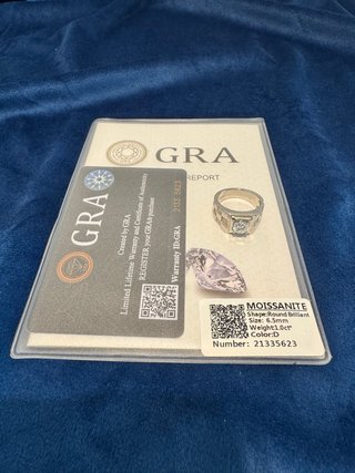 Anillo Oro Blanco Plata Ley 925