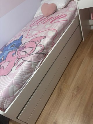 Cama nido individual 90cm ikea 1 año de uso