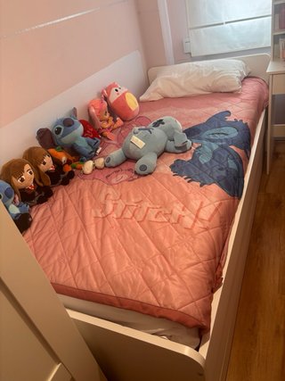 Cama nido individual 90cm ikea 1 año de uso