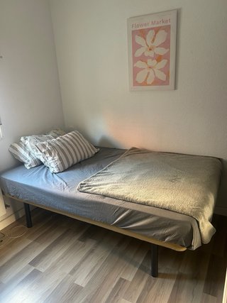 Cama doble completa + almohada