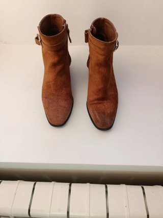 Botines Uterqüe Marrones Talla 37