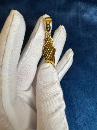 Colgante San Judas Tadeo Chapado Oro 18k