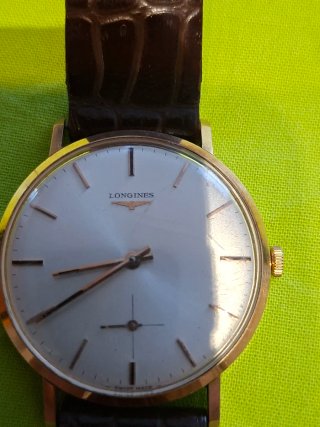 Reloj Longines de oro de 18k