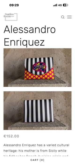 Pochette Alessandro Enriquez