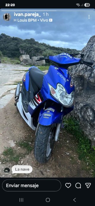 Yamaha Jog RR gris
