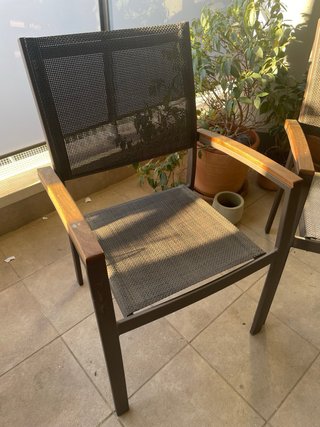 Butacas de terraza (2 unidades). Super cómodas.