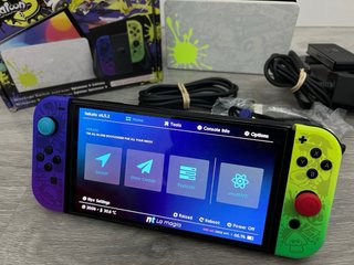 Nintendo Switch OLED Edición M.@.G.l.A SPLATOON 3