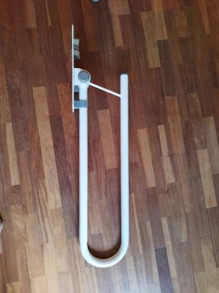 Barrera de seguridad plegable.