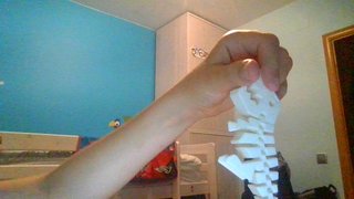 Dinosaurio Impreso en 3D Blanco