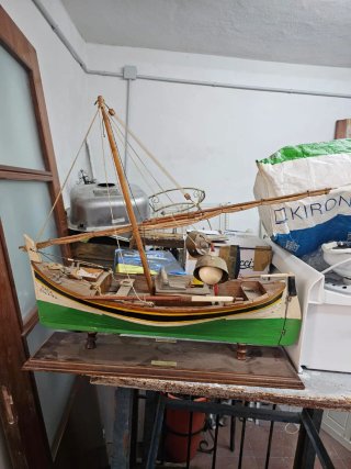 Maqueta Barco Antiguo Colección
