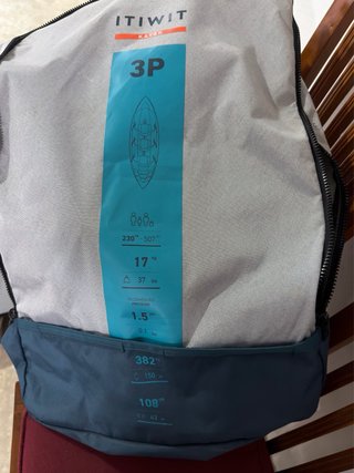 Kayak hinchable ITIWIT azul