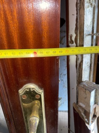 Lote de 7 puertas de madera