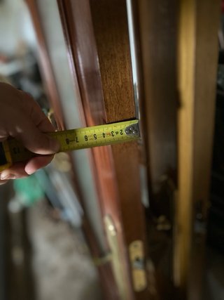 Lote de 7 puertas de madera
