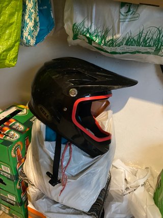 Casco Bell Integral Negro/Naranja